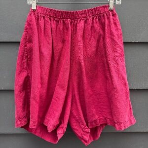 Bryn Walker Hot Pink Women's Shorts Large